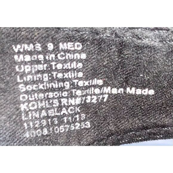 Sonoma Lina Black Block Heel ankle Booties S:9M - Picture 10 of 10